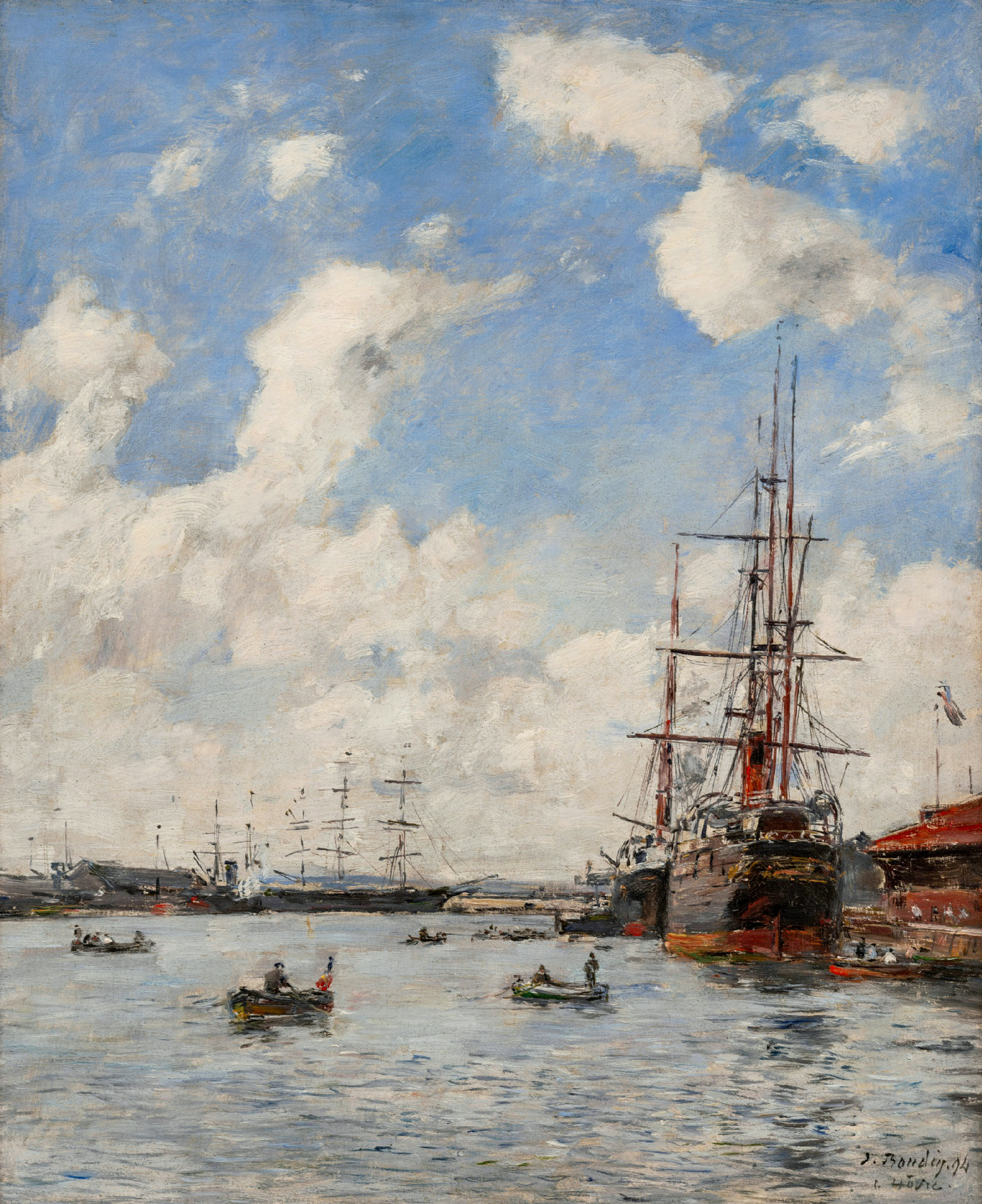 Le Havre, le Bassin de l’Eure